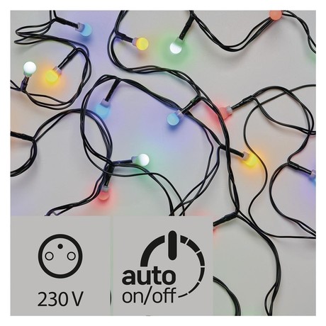 NEW YEAR'S CHERRY LIGHTS MULTICOLOR 80 LED