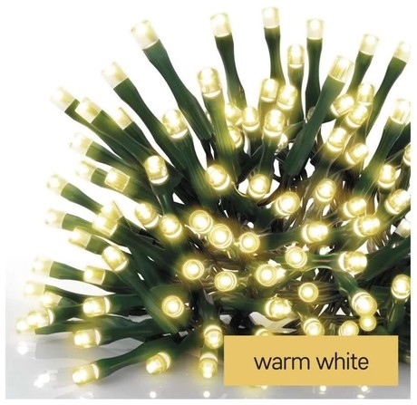 CHRISTMAS LAMPS XMAS, TIMER, 500LED, WARM WHITE 50m