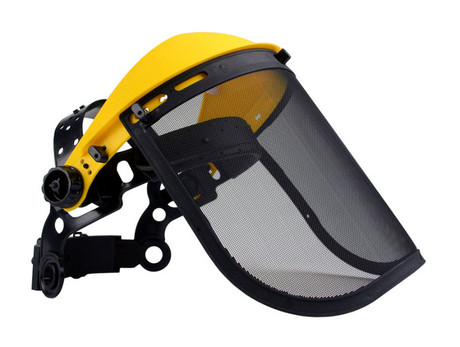 SAFETY FACE SCREEN STEEL MESH ADJUSTABLE