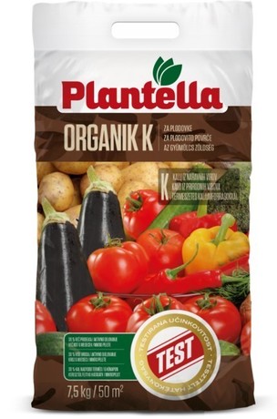 PLANTELLA ORGANIK K FRUITS FERTILIZER 7,5kg