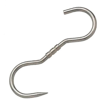 HOOK STAINLESS STEEL 9x220 ROTATING