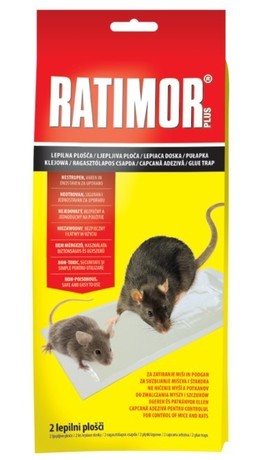 RATIMOR PLUS STICKY PADS FOR RODENTS 2pcs