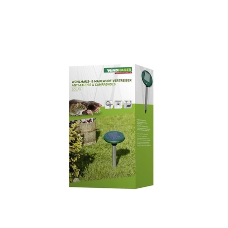 SOLAR PEST REPELLER FOR MOLES AND RODENTS