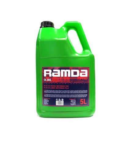 OIL MINERAL FOR CHAINSAW CHAIN 5,0lit RAMDA-PRO