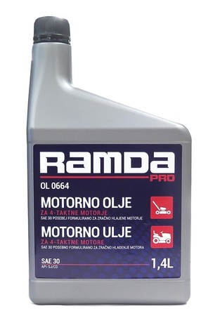 RAMDA-PRO OIL SAE 30 FOR 4T ENGINES 1,4lit