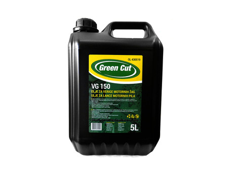 OIL MINERAL FOR GREASING CHAIN 5,0L GREEN-CUT VG150