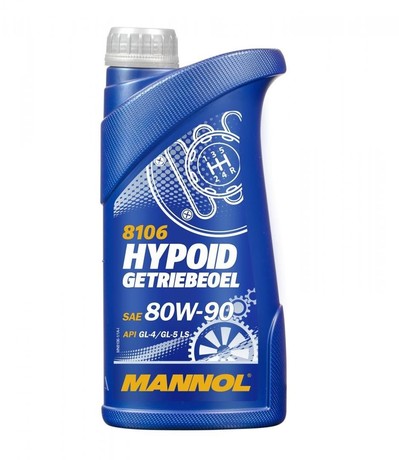OIL MANNOL HYPOID 80W90 GL-4/GL-5 LS 1L FOR TRANSMISSION