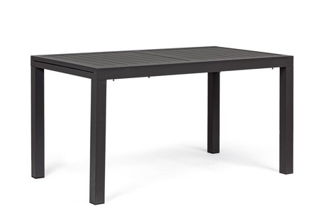 TABLE HILDE ANTHRACITE 140-210xH77cm