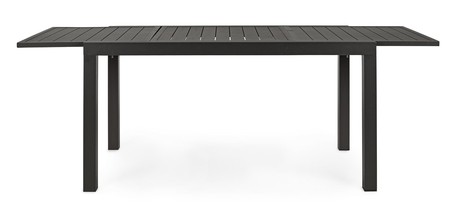 TABLE HILDE ANTHRACITE 140-210xH77cm