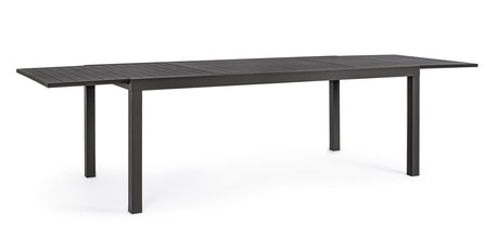 TABLE ALL.HILDE ANTHRACITE 200-300x100cm