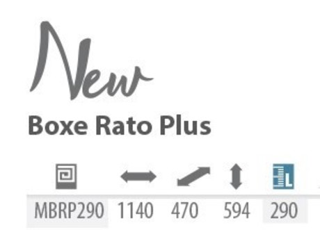 BOX GARDEN BOXE RATO PLUS 290L 1140x470x594mm