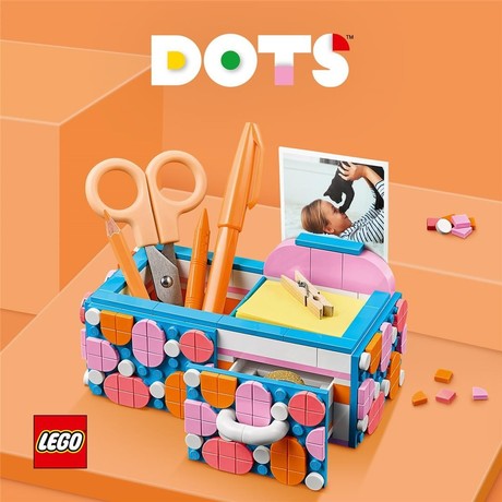 WORK TABLE ORGANIZER, LEGO DOTS 41907