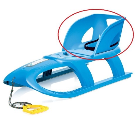 CHILD SLEDGE SEAT PVC SEAT 1, BLUE