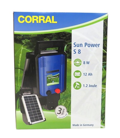 PASTIR CORRAL - SOLAR S8 SUN POWER