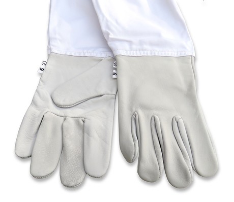 GLOVES LEATHER BEEKEEPERS No. 9