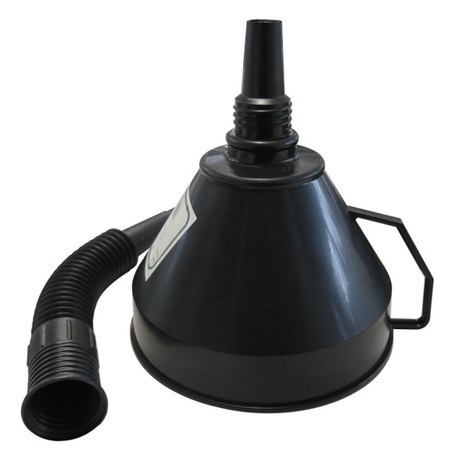 FUNNEL fi 165mm - WITH FILTER AND FLEXIBLE HOSE