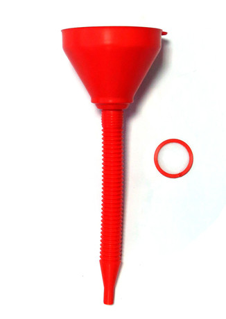 FUNNEL PVC fi 160mm WITH HOSE AND STRAINER