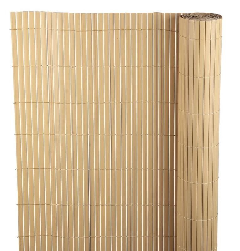 ZAITNA OGRADA 2.0x3m UV, PVC, 1300gr/m2, BAMBUS - eurogarden.eu