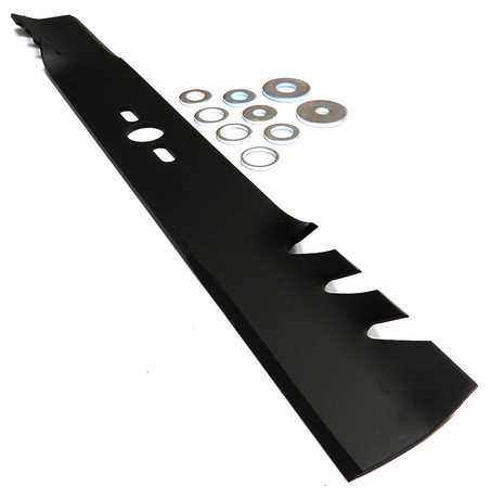 UNIVERSAL MULCHER BLADE 55,5cm, WITH SPACERS
