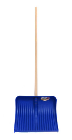 SHOVEL PVC 50cm WITH ALU EDGE AND WOODEN HANDLE 130cm