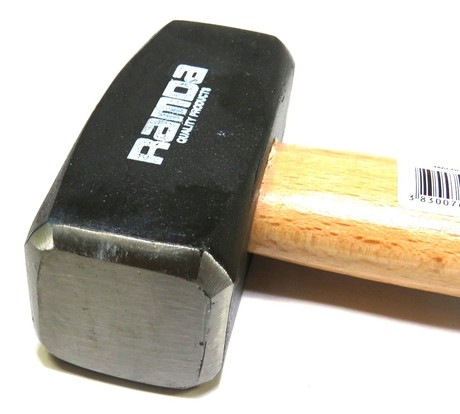 STONING HAMMER 1kg, WOOD HANDLE 30cm