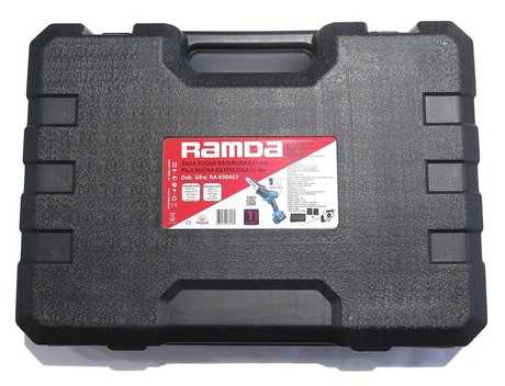 RAMDA ŽAGICA LCD, Li-Ion, 13cm, 16.8V/2Ah, (2 bateriji)