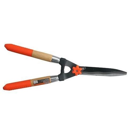 HEDGE SHEARS, WOODEN HANDLE