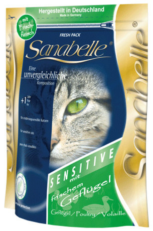 SANABELLE SENSITIVE WITH FRESH POULTRY 400g