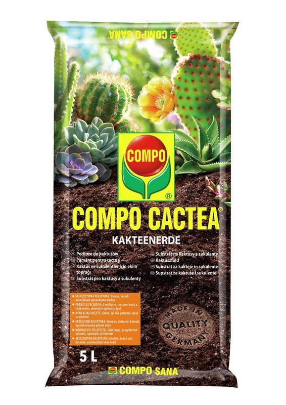 Compo Sana Terra Per Verdure E Palm – 5 Litri, Terriccio Di Qualità Per Piccole E Medie Coltivazioni